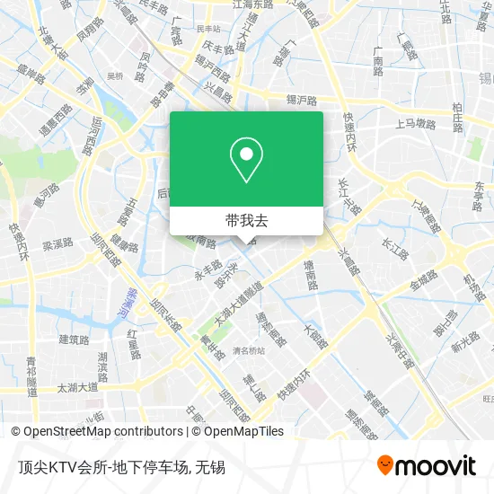 顶尖KTV会所-地下停车场地图