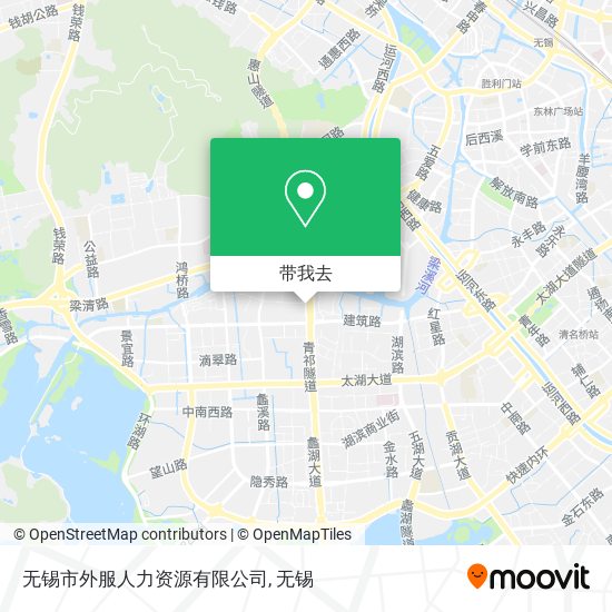无锡市外服人力资源有限公司地图