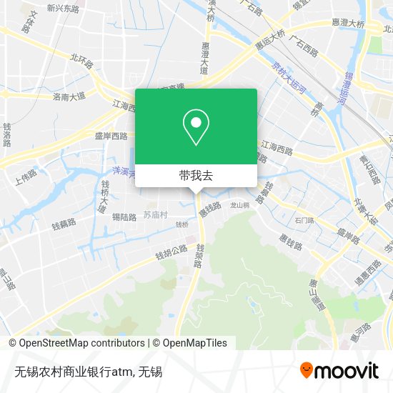 无锡农村商业银行atm地图