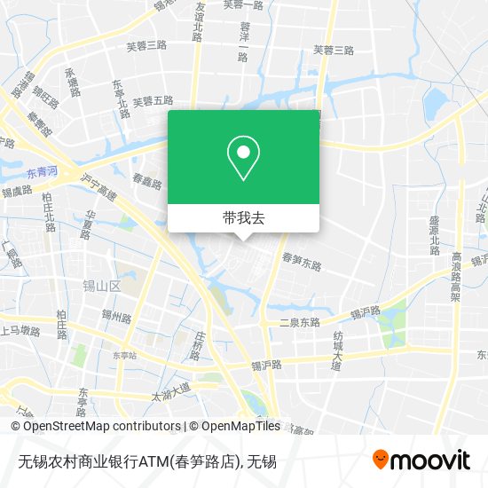 无锡农村商业银行ATM(春笋路店)地图