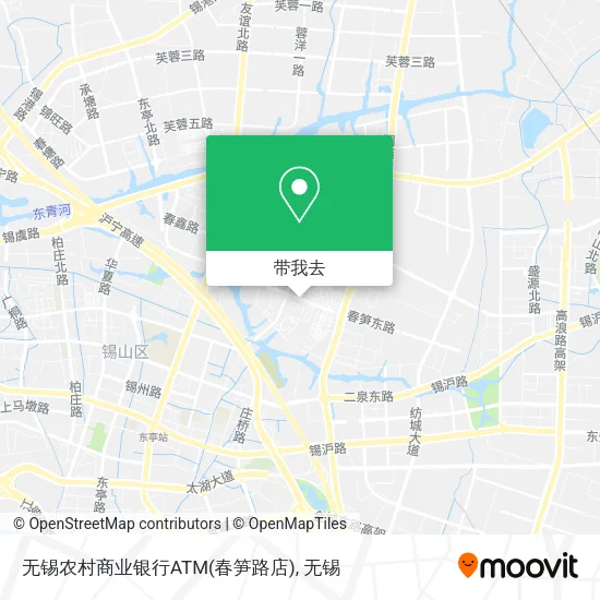 无锡农村商业银行ATM(春笋路店)地图