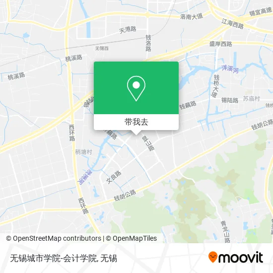 无锡城市学院-会计学院地图