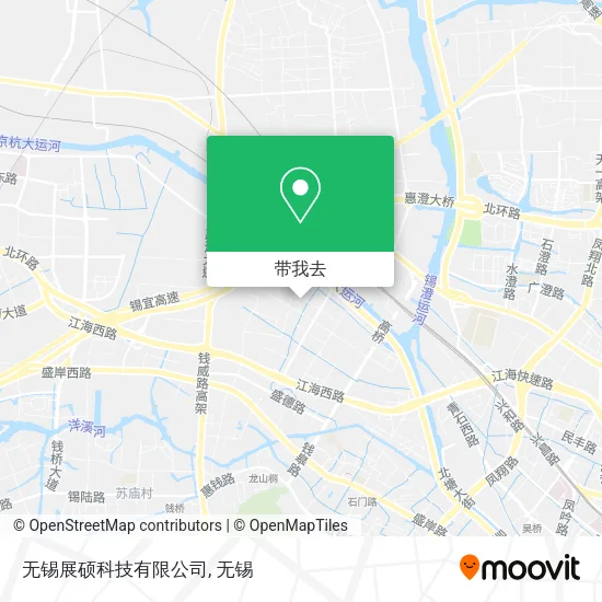 无锡展硕科技有限公司地图