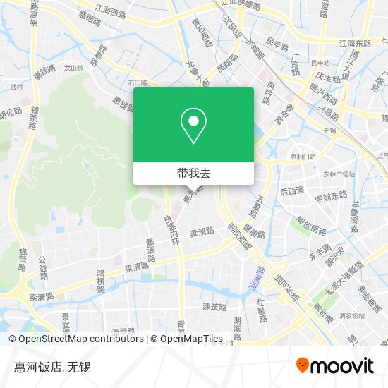 惠河饭店地图