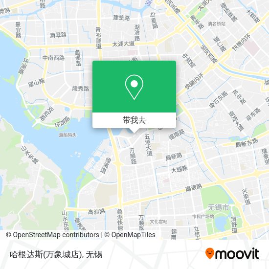 哈根达斯(万象城店)地图