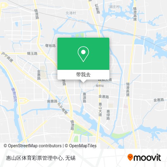 惠山区体育彩票管理中心地图