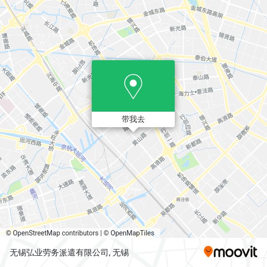 无锡弘业劳务派遣有限公司地图