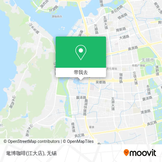 鼋博咖啡(江大店)地图