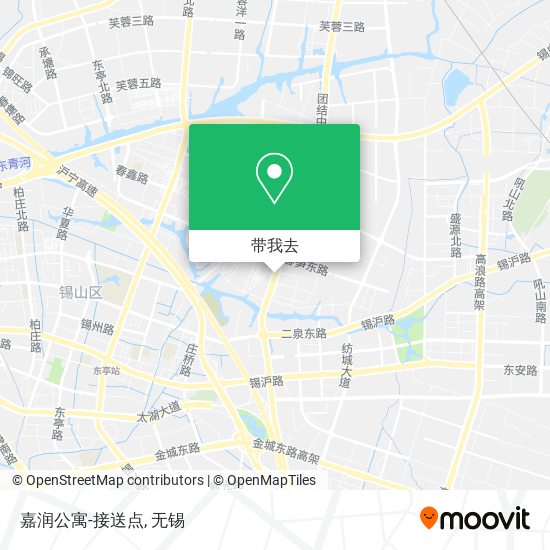 嘉润公寓-接送点地图