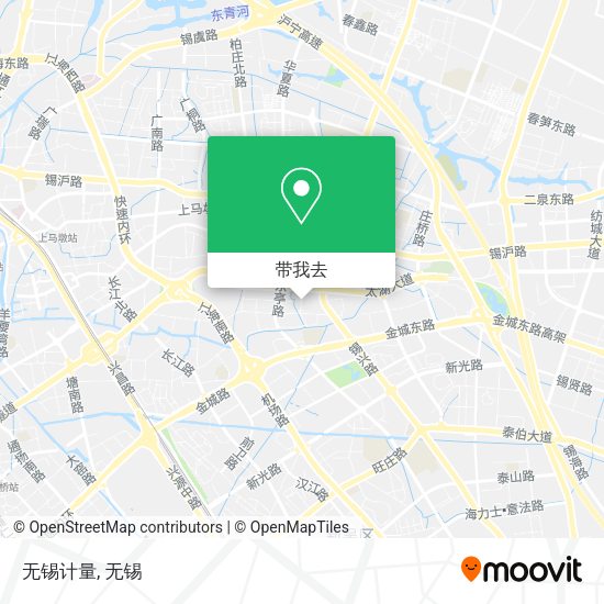 无锡计量地图