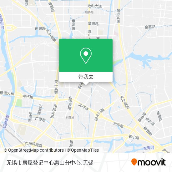 无锡市房屋登记中心惠山分中心地图