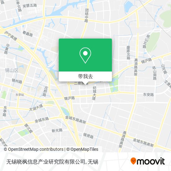 无锡晓枫信息产业研究院有限公司地图