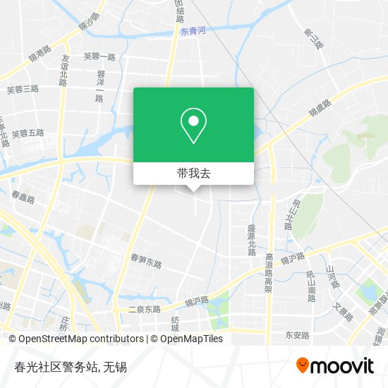 春光社区警务站地图