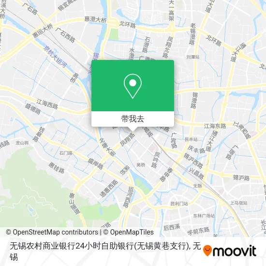 无锡农村商业银行24小时自助银行(无锡黄巷支行)地图