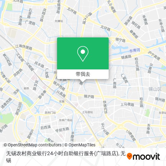 无锡农村商业银行24小时自助银行服务(广瑞路店)地图