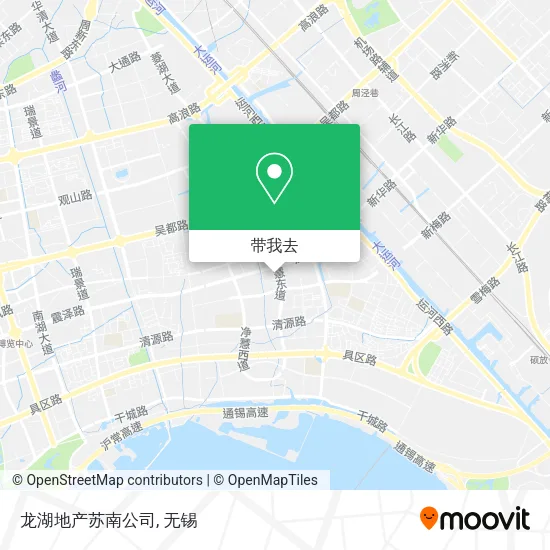 龙湖地产苏南公司地图