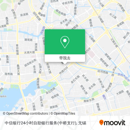 中信银行24小时自助银行服务(中桥支行)地图