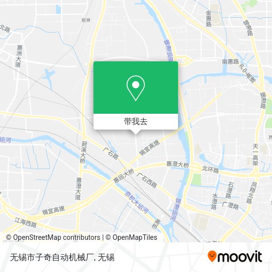 无锡市子奇自动机械厂地图