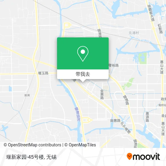 堰新家园-45号楼地图