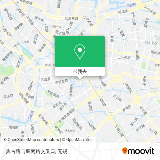 典古路与塘南路交叉口地图