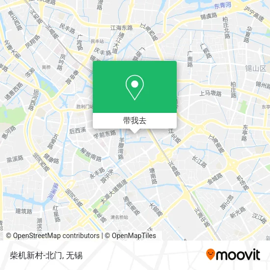 柴机新村-北门地图