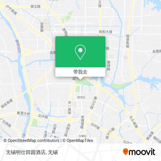 无锡明仕田园酒店地图