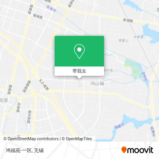 鸿福苑-一区地图