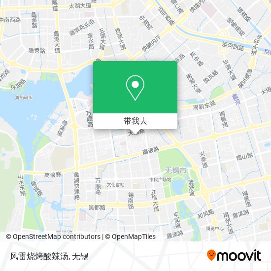 风雷烧烤酸辣汤地图