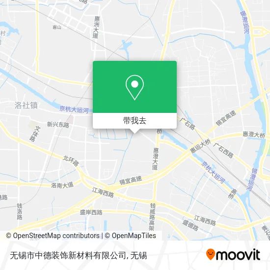 无锡市中德装饰新材料有限公司地图