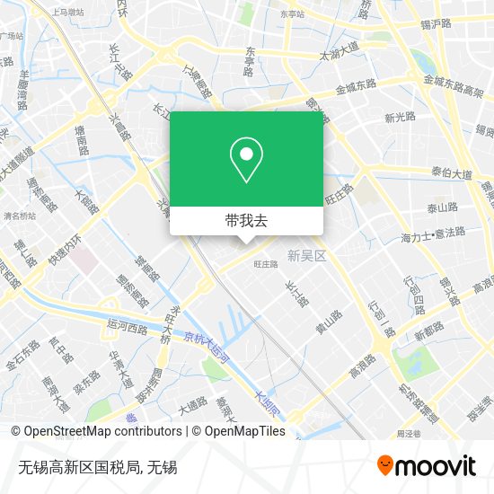 无锡高新区国税局地图