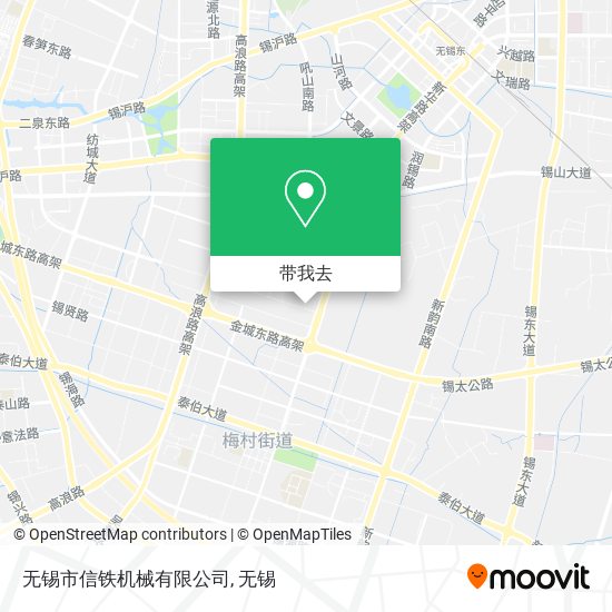无锡市信铁机械有限公司地图