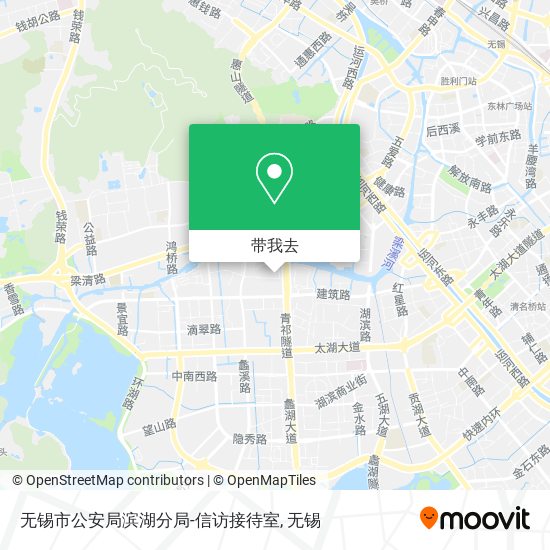无锡市公安局滨湖分局-信访接待室地图