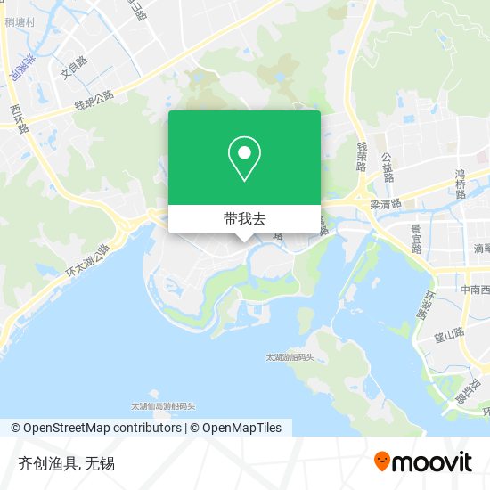 齐创渔具地图