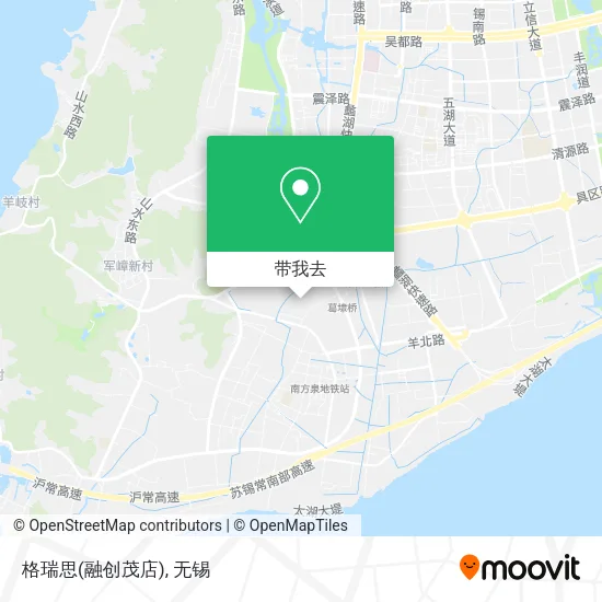 格瑞思(融创茂店)地图