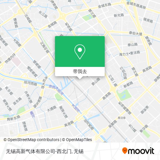 无锡高新气体有限公司-西北门地图