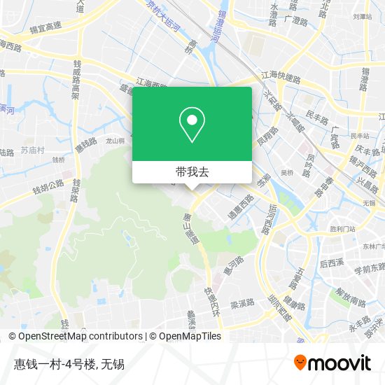 惠钱一村-4号楼地图