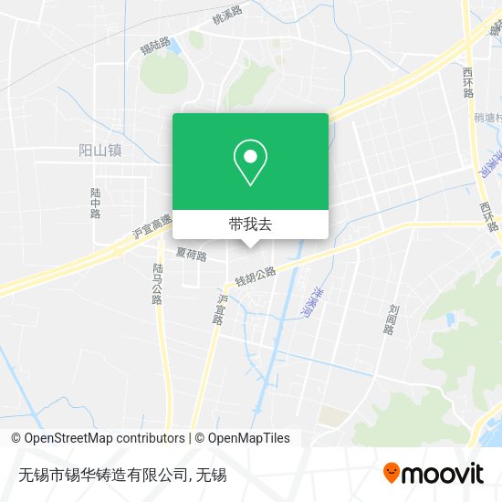 无锡市锡华铸造有限公司地图