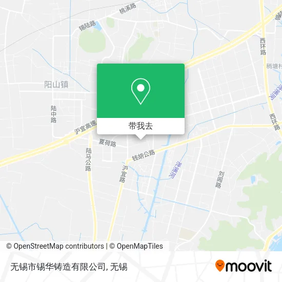无锡市锡华铸造有限公司地图