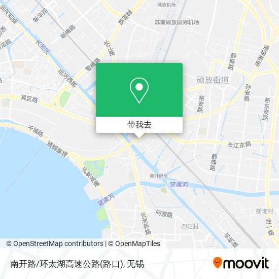南开路/环太湖高速公路(路口)地图