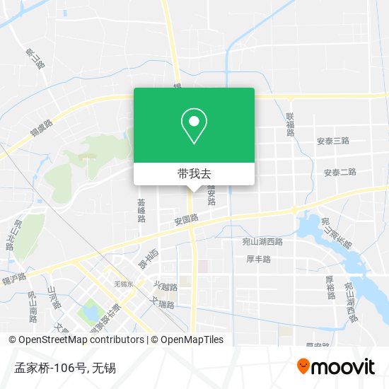 孟家桥-106号地图