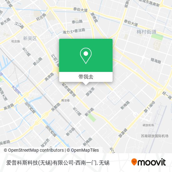 爱普科斯科技(无锡)有限公司-西南一门地图