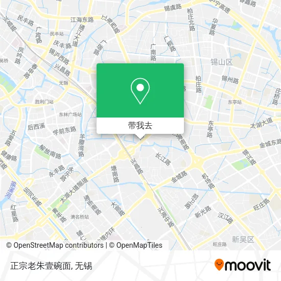 正宗老朱壹碗面地图