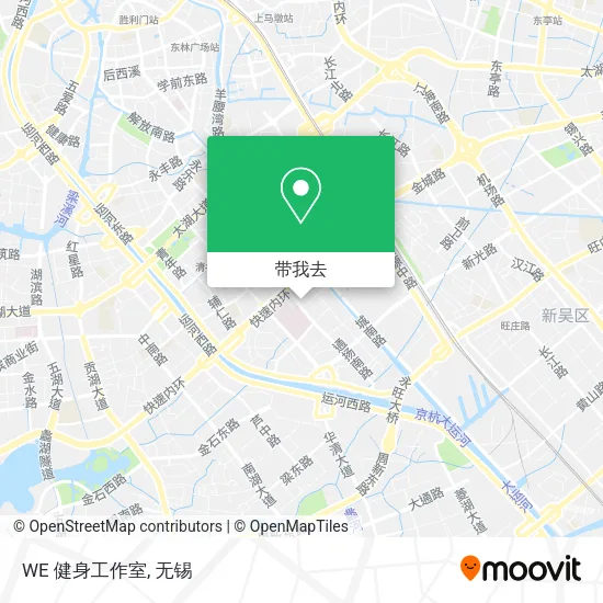 WE 健身工作室地图