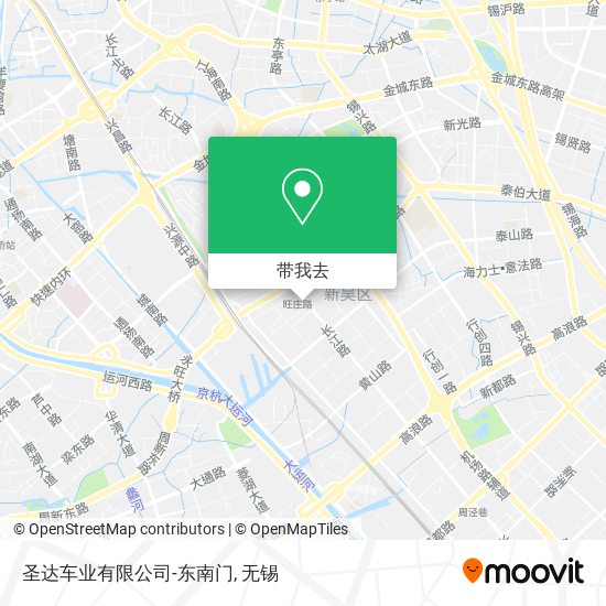 圣达车业有限公司-东南门地图