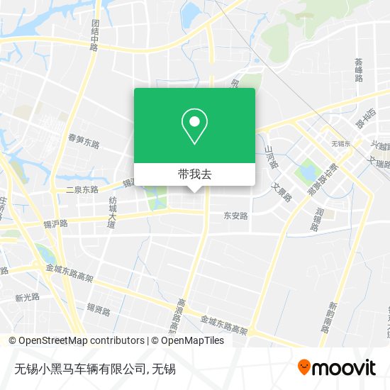 无锡小黑马车辆有限公司地图