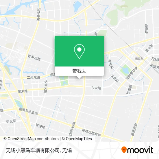 无锡小黑马车辆有限公司地图