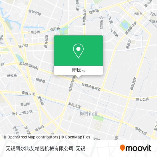 无锡阿尔比艾精密机械有限公司地图