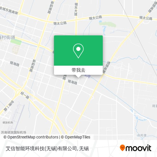 艾信智能环境科技(无锡)有限公司地图