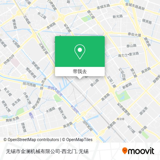 无锡市金澜机械有限公司-西北门地图