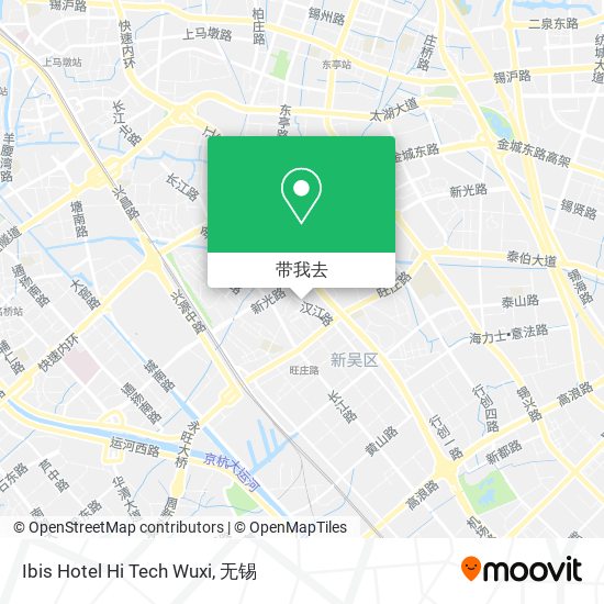 Ibis Hotel Hi Tech Wuxi地图